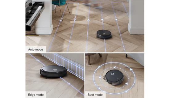 Robot hút bụi Ecovacs Deebot U2 Pro làm sạch từng khu vực